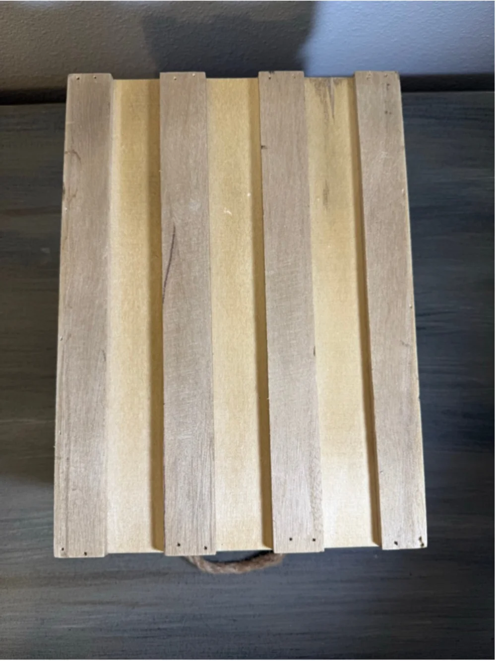 decorative wooden crate storage display 